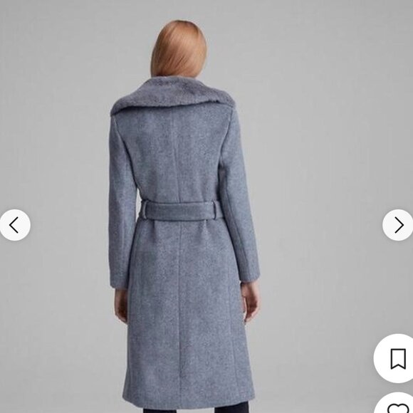 Club Monaco Wool Blend Baylee Coat - Picture 2 of 4